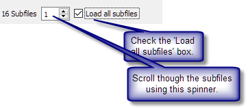 The multfile controls